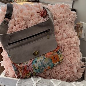 LAE Sevilla Crossbody Three Pocket Hobo Bag